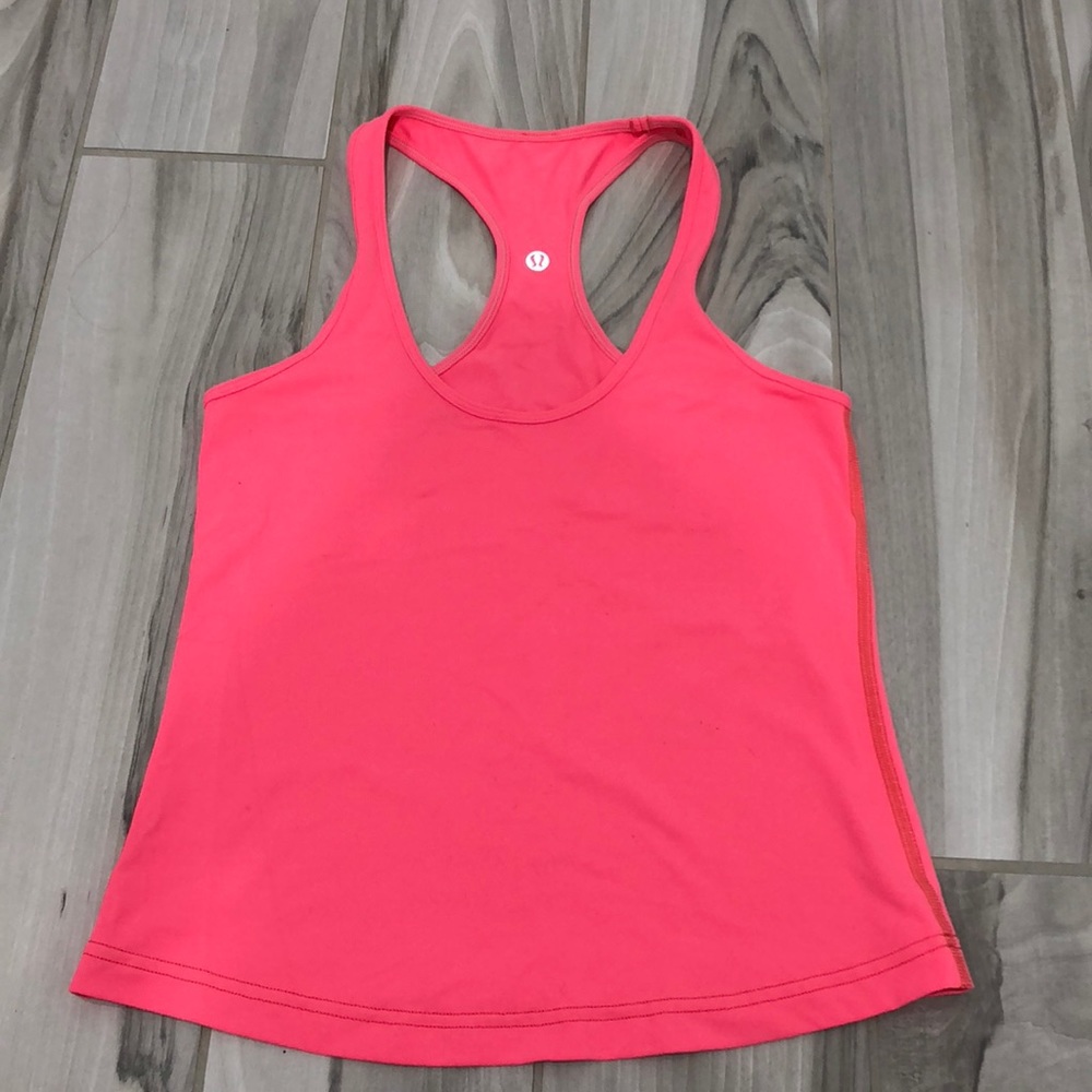 Lululemon- Reversible Pink Racer Back tank